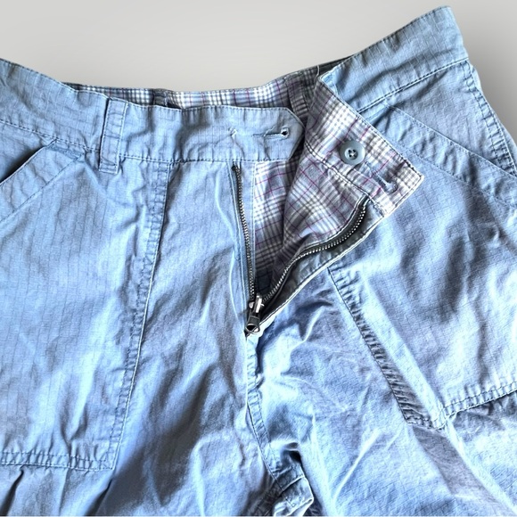 Reversible Men's Blue Plaid Shorts - Picture 10 of 16